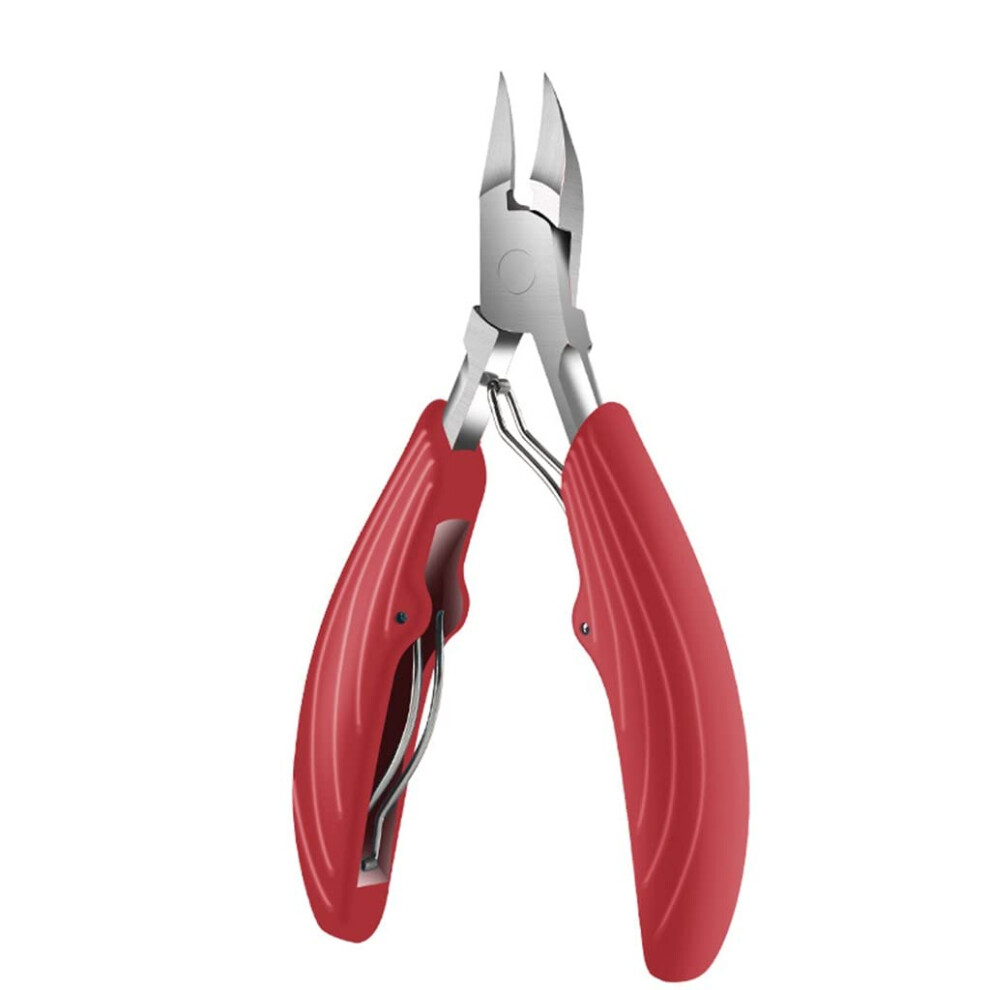 Professional Stainless Steel Toenail Clippers for Thick and Ingrown Nails with Wide Opening