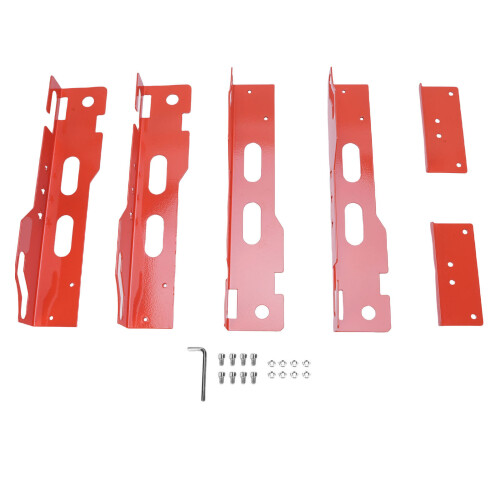 Iron Wheel Alignment Tool Plates for Car & SUV, Orange 2