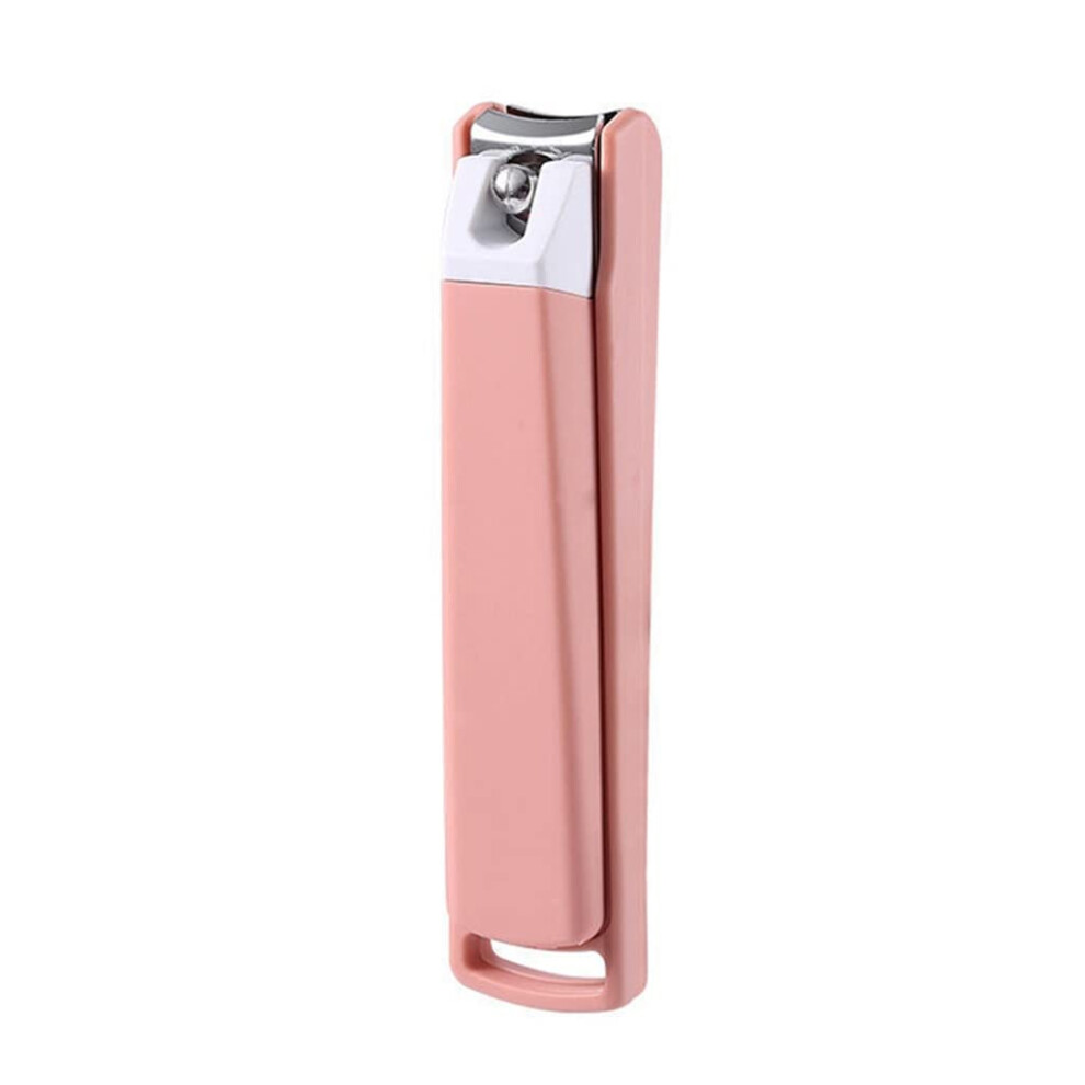 Black Nail Clippers Stainless Steel Sharp Ergonomic Manicure Pedicure