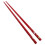 5Pairs Wooden Chopsticks Red for Home Multi-Function Food Use 1