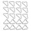 100Pcs Weather-Resistant Silver Triangle Rings for Trampoline Repair 3