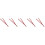 5Pairs Wooden Chopsticks Red for Home Multi-Function Food Use 11