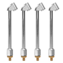 12Pcs Portable Multi Tire Inflator Nozzles with Air Hose Quick Connect