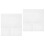 6Pcs PVC Uv Identifying Cards High Accuracy Light Effect Tester 6