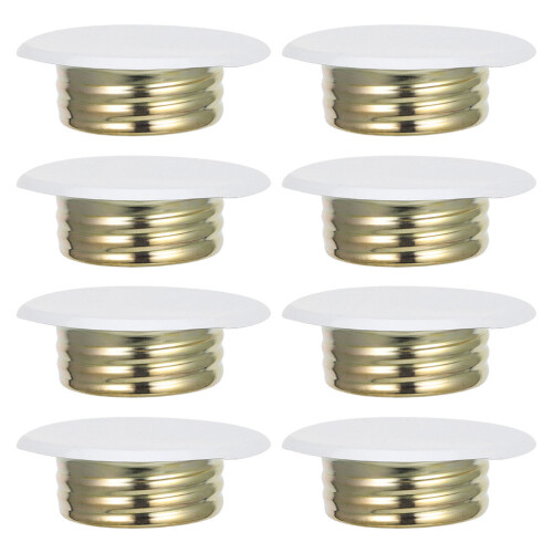 24Pcs White Iron Sprinkler Cover Plates for Indoor Ceiling