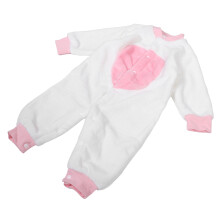 4Pcs Baby Animal Halloween Costume Fleece Jumpsuit Hooded Newborn Warm