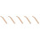 5Pcs Chocolate Wood Knitting Shuttle Versatile Tapestry Making Tool 11
