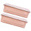 6Pcs Orange Utensil Container PP Kitchen Cutlery Tray with Lid 1