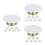 24Pcs White Iron Sprinkler Cover Plates for Indoor Ceiling 9