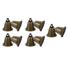 50Pcs Durable Golden Iron Bells for Grazing Livestock Anti-Lost Use