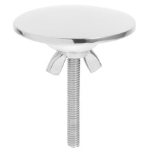 4Pcs Durable Silver Sink Hole Covers Faucet and Washbasin Hole Plugs