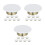 24Pcs White Iron Sprinkler Cover Plates for Indoor Ceiling 5