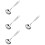 4Pcs Ergonomic Stainless Steel Table and Soup Spoons Silver 9