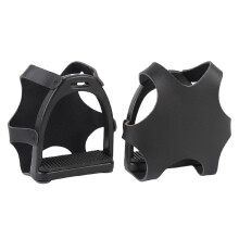 2 Pcs Horse Riding Stirrup Non-Slip Reinforced Microfiber & Resin Equestrian Equipment