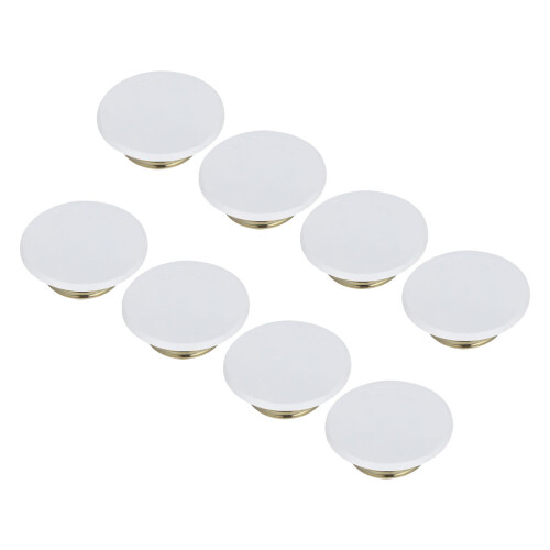 24Pcs White Iron Sprinkler Cover Plates for Indoor Ceiling 2