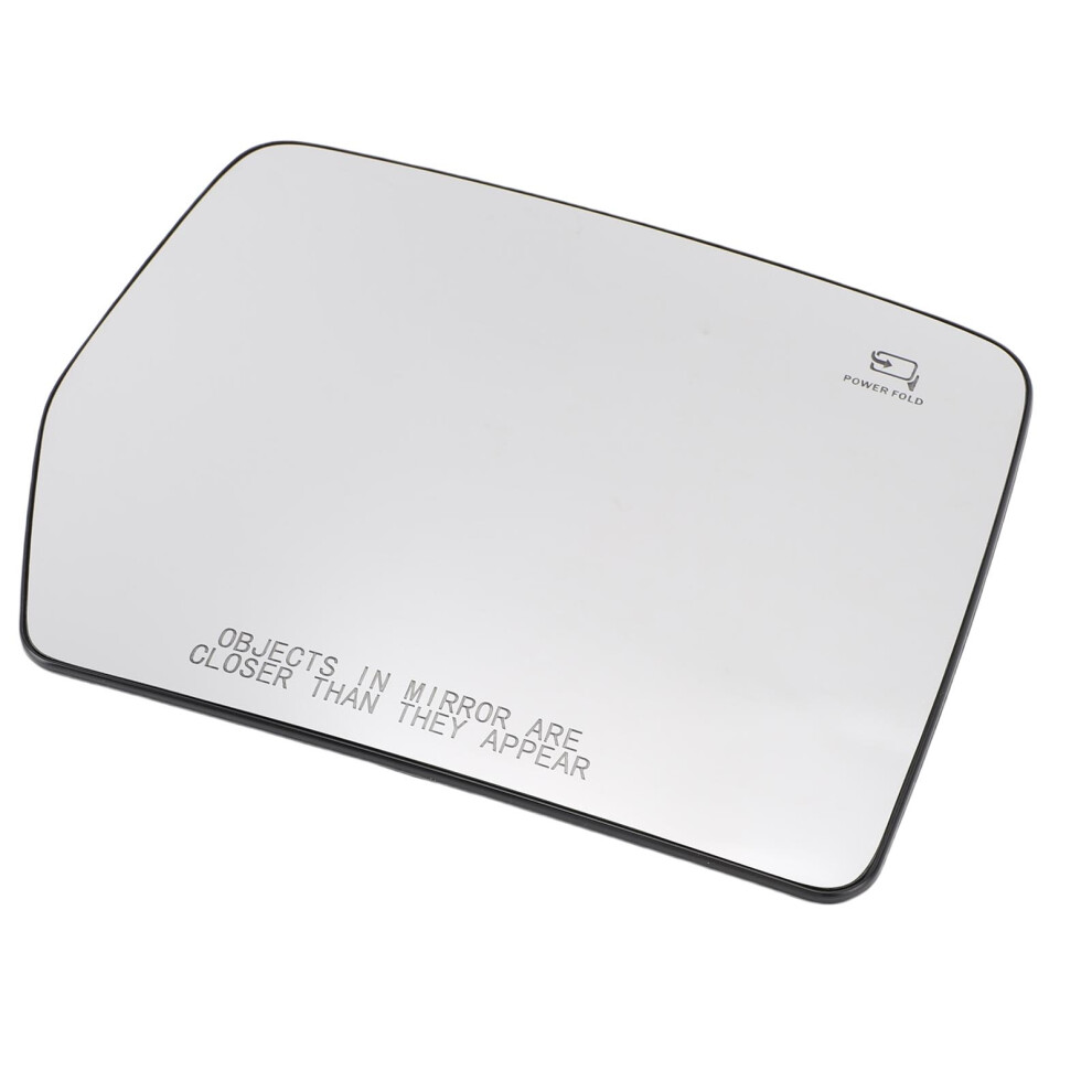 Heated Door Mirror Glass 4L3z 17K707 Da, Fast Defrost & Defog, Snap On Replacement 8451380686735