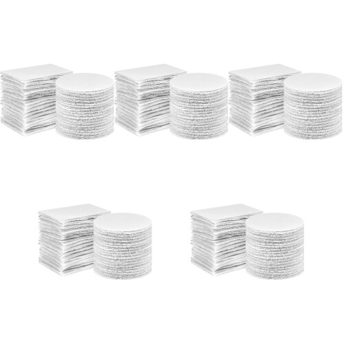 200Pcs White Self Adhesive Hook and Loop Tape Strips for DIY Crafts 2