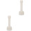 2Pcs Reusable White Rubber Milking Liners for Farm Cow Sheep Use 5