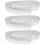 3Pcs Heavy Duty White Tree Lifting Straps Tow Straps for Landscaping 10