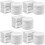 200Pcs White Self Adhesive Hook and Loop Tape Strips for DIY Crafts 8
