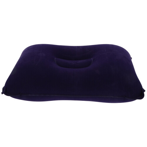 2Pcs Blue Inflatable Travel Pillows Comfort Camping Accessory