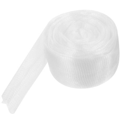 5Pcs White Elastic Planter Net Cover Breathable Plant Protector 2