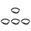 4Pcs Black Binding Belt Loops with Straps for Duty 7
