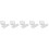 5Pcs White Elastic Planter Net Cover Breathable Plant Protector 11