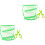 2Sets Easy Assembly Green Butterfly Habitat Cage Breathable Mesh Net 5
