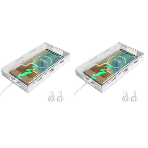 2X Universal Phone Safe Lock Box for All Phones Mobile Phone Lock Box Safe Smartphone Storage Box Locking Container