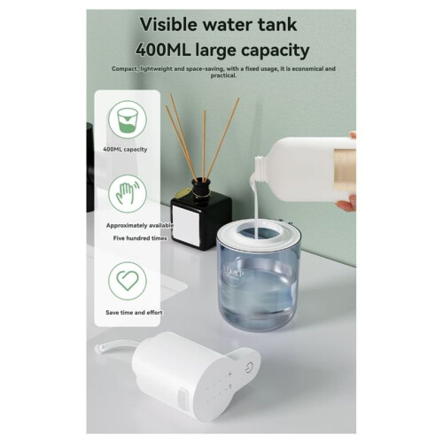 400ml Touchless Automatic Drops Soap Dispenser Waterproof Wall-Mounted with  Hand Washing Technology for Hygiene B 2