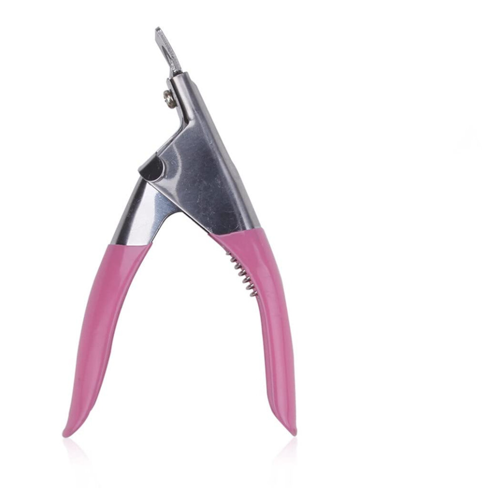 Professional Nail Clipper Stainless Steel Acrylic Nail Cutter with Straight Edge for False Nails