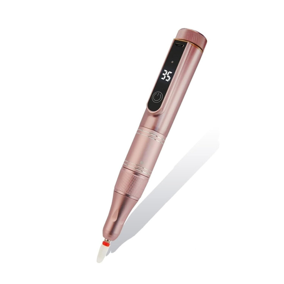 35000RPM Professional Cordless Rechargeable Nail Drill Low Noise Electric Nail File for Salon and Home Use