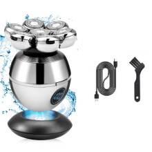 Electric Shaver for Bald Men 7D Floating Cutter Beard Trimmer Clipper Waterproof Shaving USB Charging Trimmer