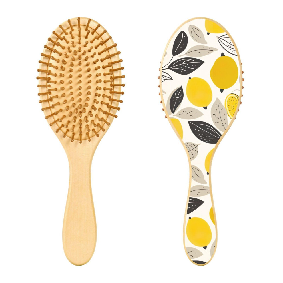 Detangling Hair Brush for Curly Hair with Soft Bristles and Scalp Massager, Wet and Dry Use
