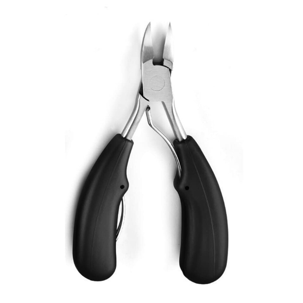 Toenail Clippers for Thick and Ingrown Nails with Stainless Steel Cuticle Nippers and Comfort Grip
