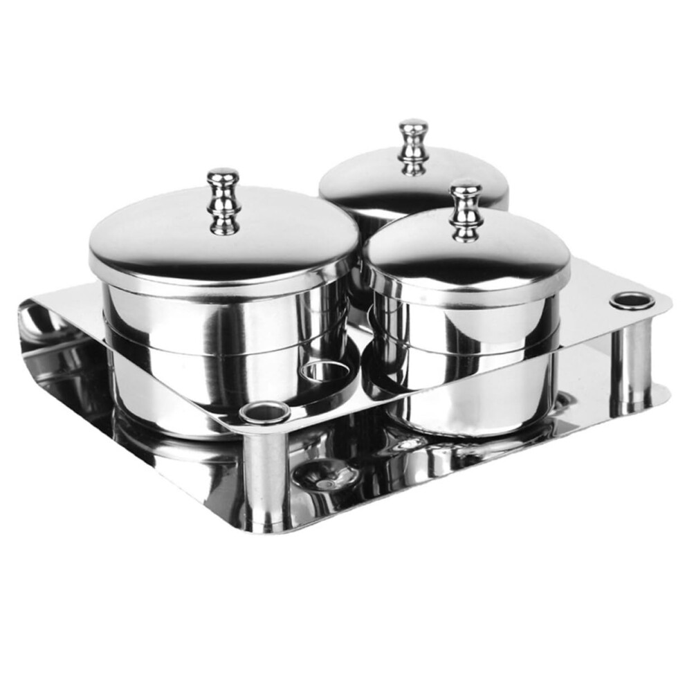 Stainless Steel Manicure Dappen Dish with Lid, Nail Art Mixing Cup for Acrylic Nails Salon Use