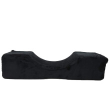 Nail Art Hand Pillow Ergonomic Curve Fit with Washable Cover and Tool Pocket for Salon Use