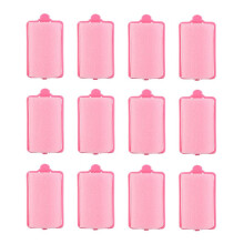 12Pcs dark Hair Styling Soft Foam Sponge Rollers Curlers Hairdressing Tool