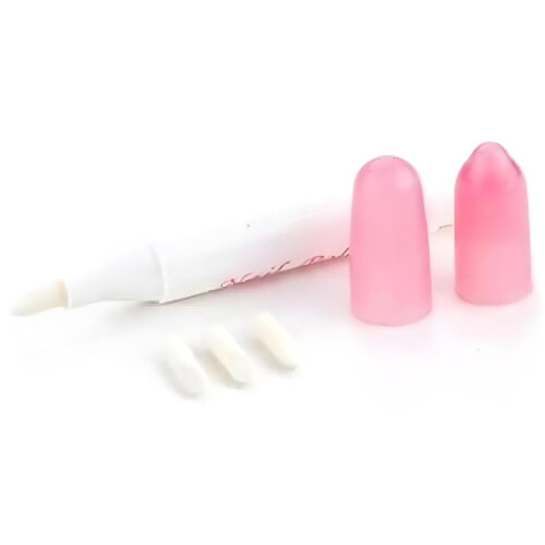 2Pcs Nail Polish Corrector Pen with 3 Replaceable Tips for Precision Manicure Cleanup 2