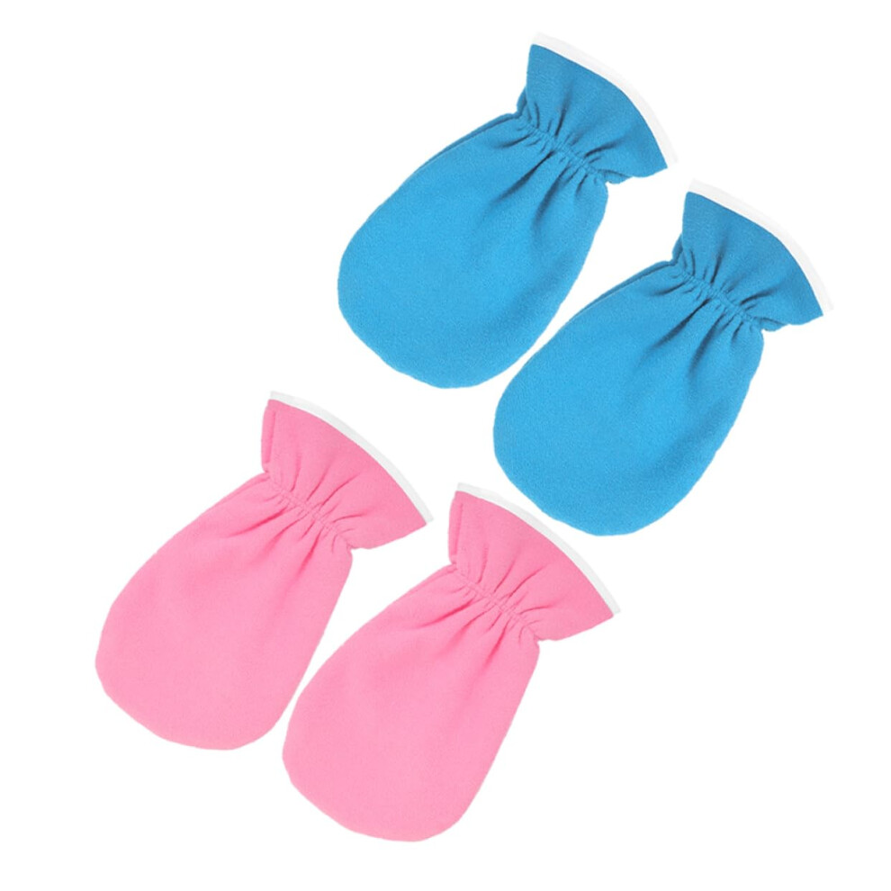 Paraffin Wax Gloves 2 Pairs Moisturizing Spa Mittens for Deep Hydration and Comfort Fit
