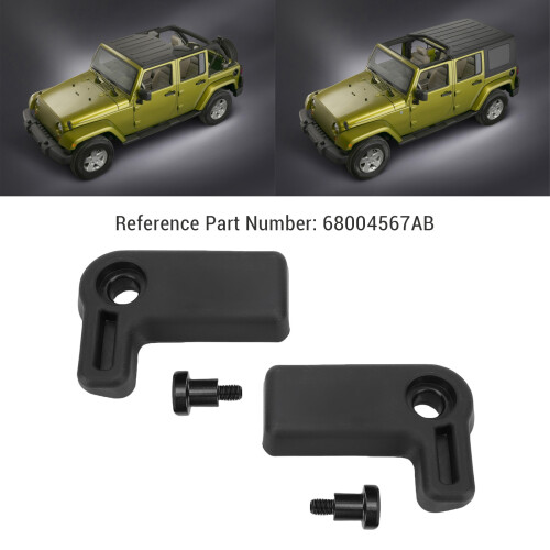 Top Panel Cover Lever 68004567AB Nylon Scratch-Proof Hardtop Left/Right Side 2