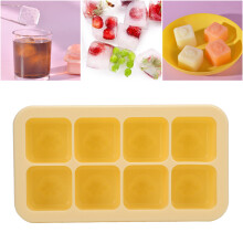 Silicone Cat Paw Ice Mold - 27ml, 165x95mm, Yellow