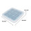 Flexible Silicone Ice Cube Tray - Light Blue, 27ml, 130x130mm 2