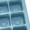 Flexible Silicone Ice Cube Tray - Light Blue, 27ml, 130x130mm 11