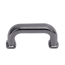 20 Pcs Alloy Arch Bridge Buckle 17x8mm Silver Black for Bag & Belt