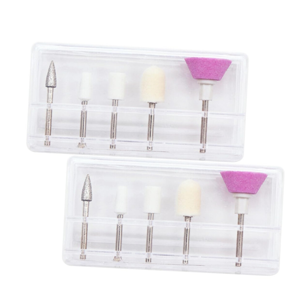 Professional Nail Drill Bits Set 10pcs for Acrylic and Gel Nails Manicure Pedicure Tools