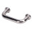 10 Pack Square Flat Cylinder Bridge Buckles 21.8x10.5mm Silver 10