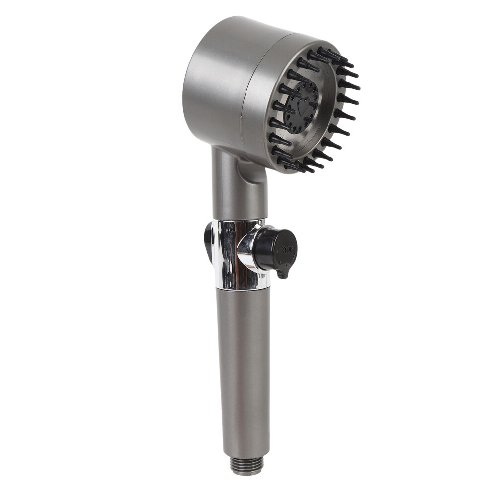 Pressure Boost Handheld Showerhead With Multi Modes, Flexible Hose, Cr Plated 8401380691826