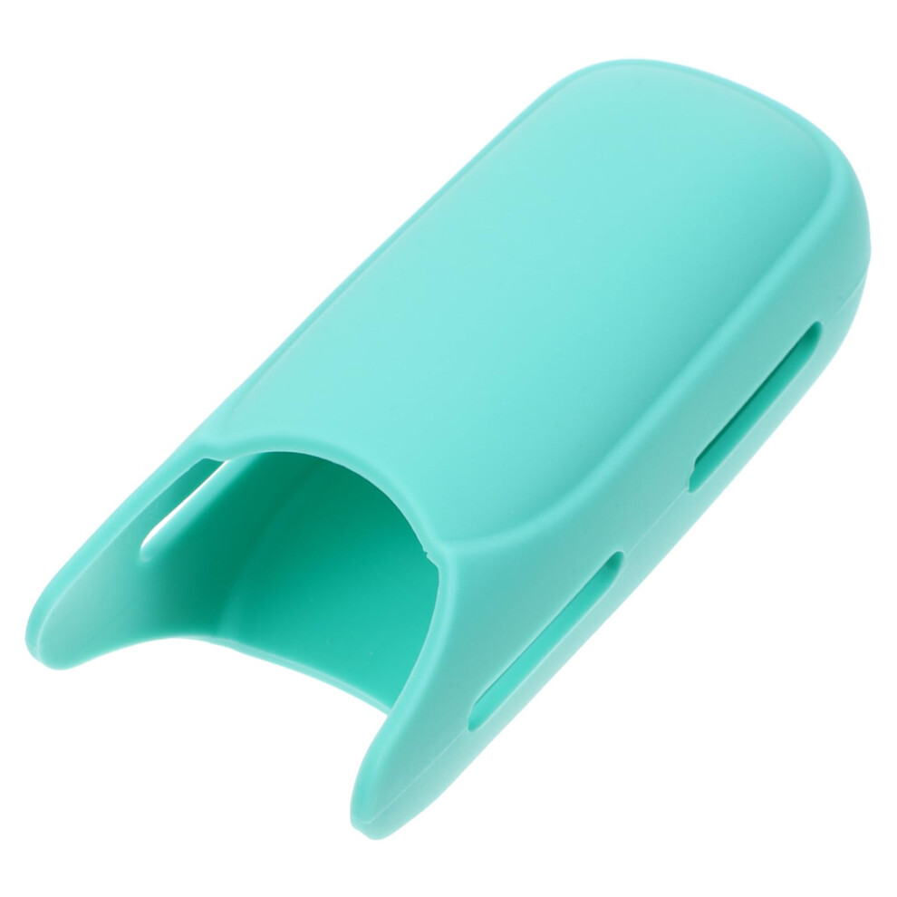 Light/Green Heat Resistant Silicone Hair Iron Sleeve With Nonslip Grip For Curling Iron And Straightener